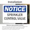 Signmission Sprinkler Control Valve, 10 in W x Rectangle, Vinyl Decal OS-2PACK-NS-D-710-L-18395 - alternate 5